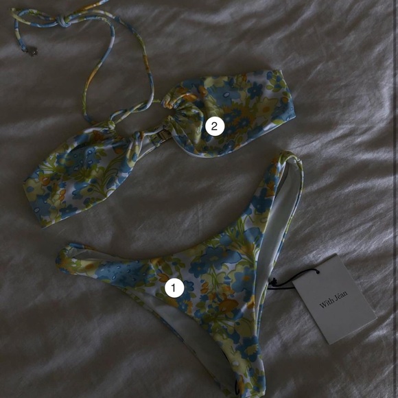 With Jean Hana Bikini Top and Bottom - Picture 4 of 12